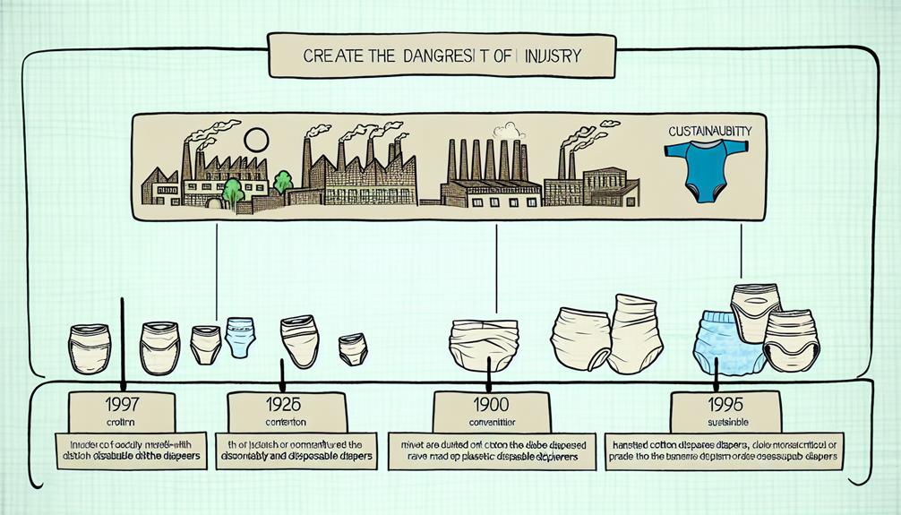 Evolution of Diaper Manufacturing Companies