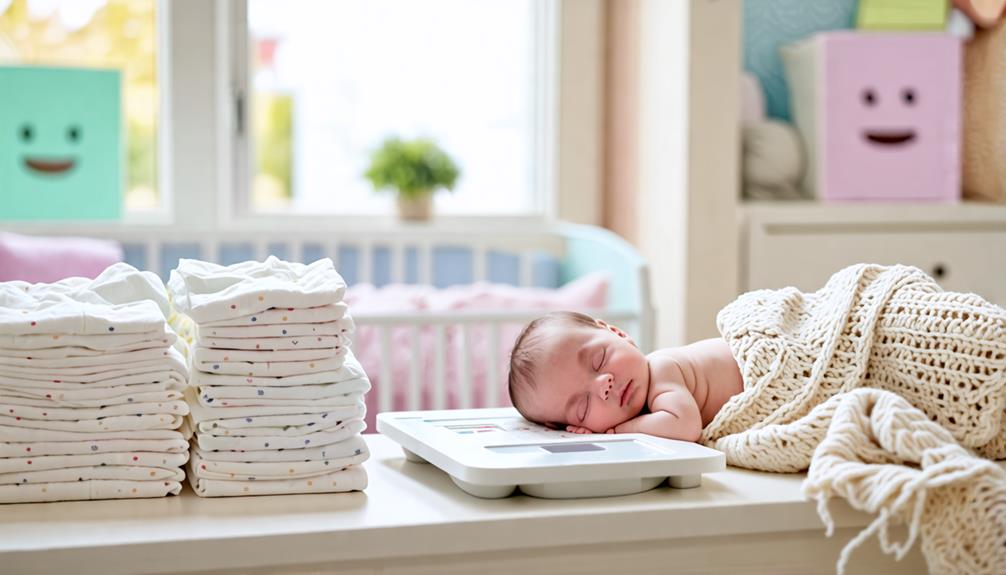 Newborn Diapers Go up to What Weight